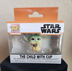 Star Wars Mandalorian Funko POP Keychain THE CHILD WITH CUP Pocket Collectible