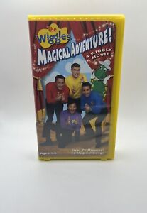 The Wiggles: Magical Adventure! A Wiggly Movie VHS Video Tape Clamshell Vintage
