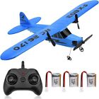 FX-803 RC Plane 2.4GHz 2CH Remote Control Airplane with 6-Axis Gyro for Kids Toy