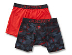 Men's Jockey 2-Pack (Red) Athletic RapidCool Stretch Boxer Briefs Underwear