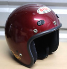 Vintage Bell Mag LTD Magnum Motorcycle Helmet Size 7 Burgundy Red 1990s