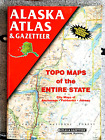 Vintage 1992 DeLorme Alaska Atlas & Gazetteer Topo Map 1st Edition Paperback