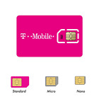 T-Mobile Prepaid 30/60 Days Unlt'd Talk/Text/Data SIM Plans($10/$15/$25/$50/$60)