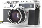 【N MINT+++】 Nikon SP Nikkor 35mm Film Camera 5cm 50mm f/1.4 Lens JAPAN