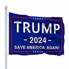 Trump 2024 Flag 3x5 Outdoor Indoor -  Save America Again Flag
