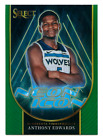 New Listing2023-24 PANINI SELECT ANTHONY EDWARDS NEON ICONS GREEN PRIZM #5 TIMBERWOLVES
