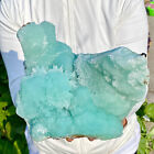 New Listing7.3LB Natural blue texture stone crystal,Heteropolar of Chinese blue aragonite