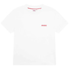 Hugo Boss Kids Short Sleeve Tee-Shirt White [G25104-10P]
