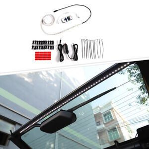 LED Light Bar Rear Tailgate Glass Hatch Accessories For 07+ Jeep Wrangler JL JK (For: Jeep)