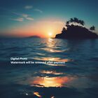 digital image pic photo picture wallpaper desktop blue sea sunset Ai Art