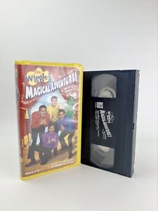 The Wiggles Magical Adventure! A Wiggly Movie VHS Video Tape 16 Songs