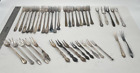 Lot of 40 Assorted Vintage Silverplate Small Serving Forks - Lot#174