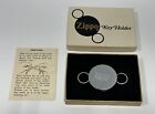 Vintage advertising Zippo Key Holder MFA oil New in box Zippo Box collectible