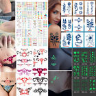 Temporary Waterproof Tattoos Body Women Men Kids Face Arm Fake Sticker Transfer/