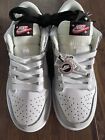 Size 5.5 - Nike Dunk DR-9654-100 Low SE Lottery Pack - Grey Fog New-No Box