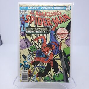 Amazing Spider-Man # 161 - 1st Jigsaw cameo, Nightcrawler appearance F/VF Cond.