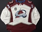 Authentic Kuemper Adidas TI Colorado Avalanche 2022 Stanley Cup jersey 58G MiC