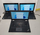 Lot of 3 Lenovo ThinkPad Yoga 260 Touchscreen i5-6200U 4GB 256GB Win11 #69