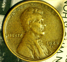 UNITED STATES--1928 'S' WHEATBACK PENNY KM#132 COPPER COMPOSITION COIN