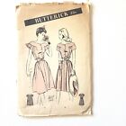 1940s Vintage Butterick 3823 Shirt Dress Sewing Pattern