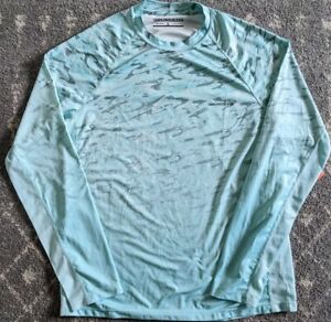 New ListingGrundens Fishing Shirt Men's L Camo Solstrale Long Sleeve Sun New UPF 50