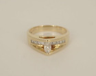 Women's 14k Yellow Gold Diamond Ring