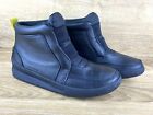 Sorel Out N About Plus Mid Boot Leather Waterproof Shoe Women Sz 6.5 Black Neon