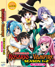 ROSARIO + VAMPIRE Sea 1-2 Vol.1-26 End ANIME DVD ENGLISH DUBBED