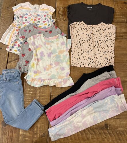 Lot Of 12 Cat & Jack And Jumping Beans Toddler Girl Size 3T Clothes