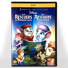 Walt Disney's - The Rescuers / The Rescuers Down Under (2-Disc DVD, 1977 &1990)