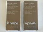 2 X La Prairie Skin Caviar Luxe Eye Cream TRAVEL SIZE: 0.10 oz/ 3 ml Each  FRESH