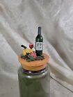Yankee Candle Wine Themed Topper for Large Jar - NEW