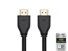 Monoprice 8K Certified Ultra High Speed HDMI 2.1 Cable 3 Feet Black 48Gbps eARC