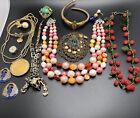 Art Deco - Vintage Era Estate Jewelry Lot 13Pc Repair/Repurpose/Harvest/Craft