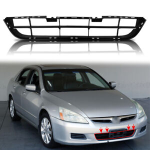 For 2006-2007 Honda Accord Sedan Mesh Front Bumper Lower Grille Grill Textured (For: 2007 Honda Accord)