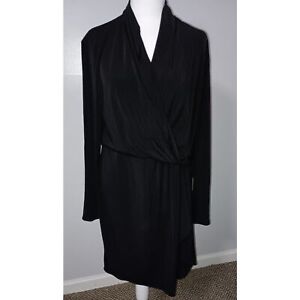 VICTORIA SECRET, Long Sleeve Black Dress, Size XL