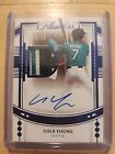2023 Flawless Baseball Cole Young Patch Auto /15