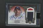 2023 Topps Dynasty Austin Riley 3-Color Patch On Card AUTO 5/10 Braves