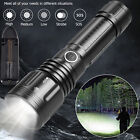 Zoom Tactical XHP50 LED Flashlight Super Bright Police Torch Camping Hiking Lamp