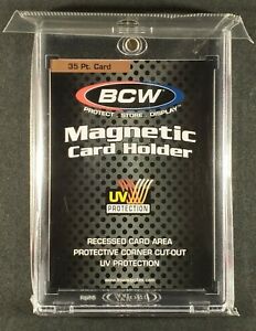 You Pick! BCW Magnetic Card Holder One Touch 35 55 75 100 130 180 360 Point pt