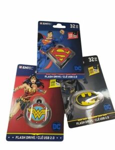EMTEC - DC Comics WB USB 32GB Flash Drive  super man