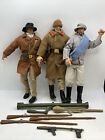 Action Figure Formative Int. W/Gear Soldiers Of The World RevWar Civil WW1 Lot 3