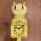 Limited Edition Kit-Cat Klock Lady Kit-Cat Yellow With Pearl Necklace