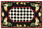 FRENCH COUNTRY ROOSTER INDOOR OUTDOOR AREA RUG - 24