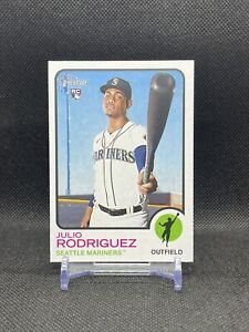 New Listing2022 Topps Heritage #700 Julio Rodriguez Rookie Card