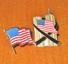 New Listing9-11 Twin Tower Lapel Pins American Flag Patriotic September 11, 2001 Pinbacks