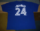 Rare AUTHENTIC Majestic RICKY ROMERO Toronto Blue Jays TWITTER JERSEY Shirt 2XL