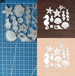 Metal Cutting Dies Underwater World Scrapbooking Embossing Paper Card Crafts