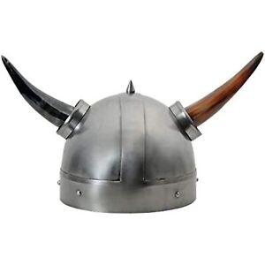 SZCO Supplies Silver Viking Helmet