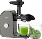 WHALL Slow Juicer, Cold Press Juicer Machines Vegetable and Fruit